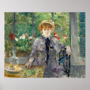 Morisot - Nach dem Mittagessen 1881 Poster