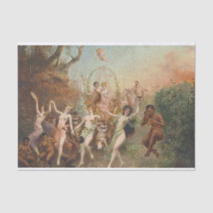 Moritz Stifter Fest der Faune und Nymphen Seidenpapier