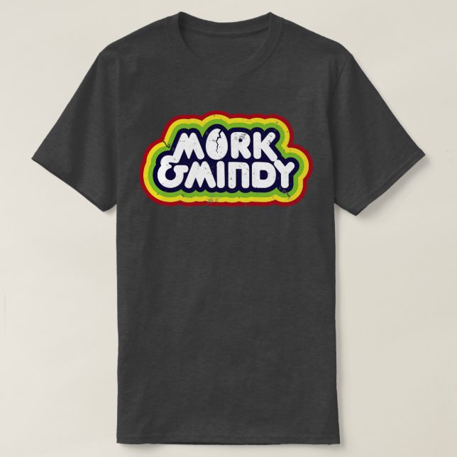 Mork Mindy 70er Show T-Shirt (Design vorne)