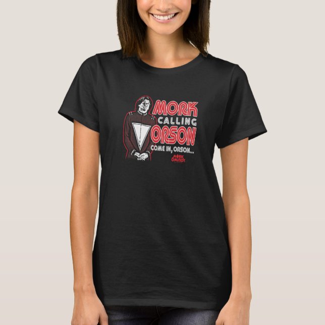 Mork & Mindy Mork Calling Orson T-Shirt (Vorderseite)