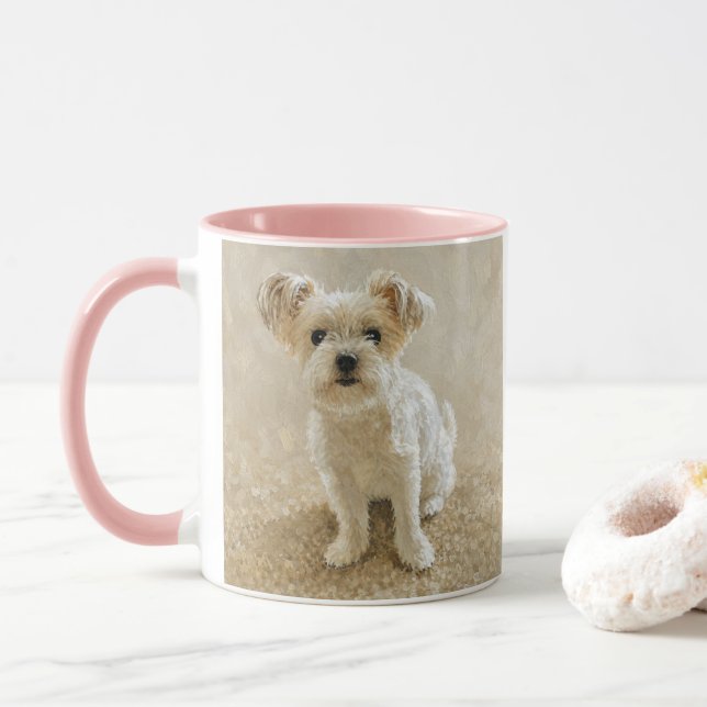 Morkie Love Combo Tasse (Mit Donut)