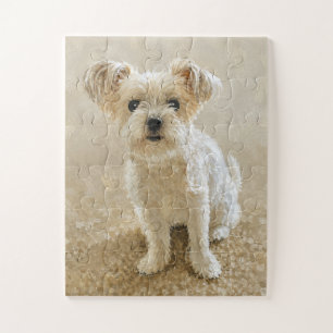Morkie Love Oversized Puzzle