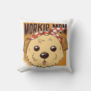 Morkie Mom Design Kissen