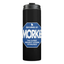 Morkie-Sicherheit-Blau