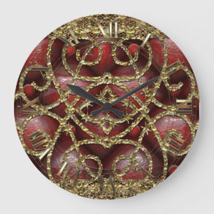 Morksteeno Style Große Wanduhr