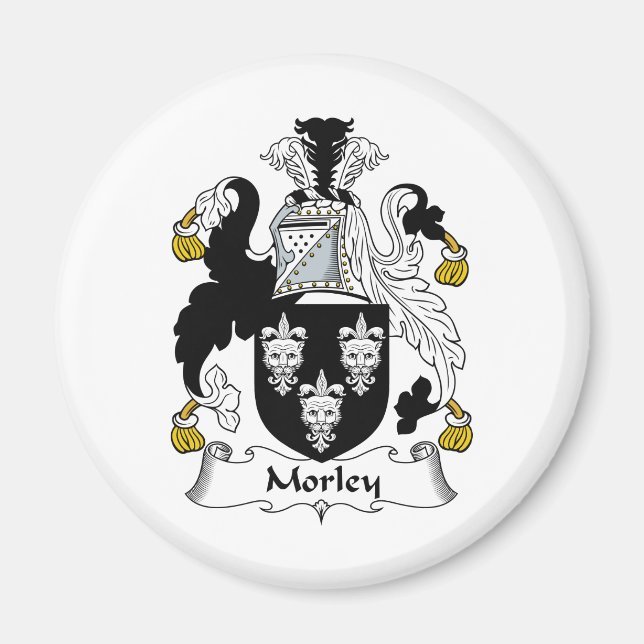 Morley Familienwappen Magnet (Vorne)
