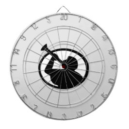 Mormon Angel Mormoni (Symbol des Mormonismus) Dartscheibe