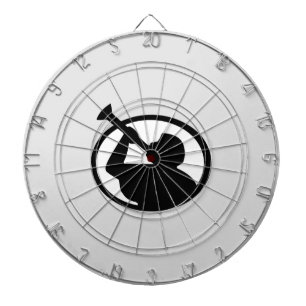 Mormon Angel Mormoni (Symbol des Mormonismus) Dartscheibe