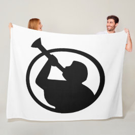 Mormon Angel Mormoni (Symbol des Mormonismus) Fleecedecke