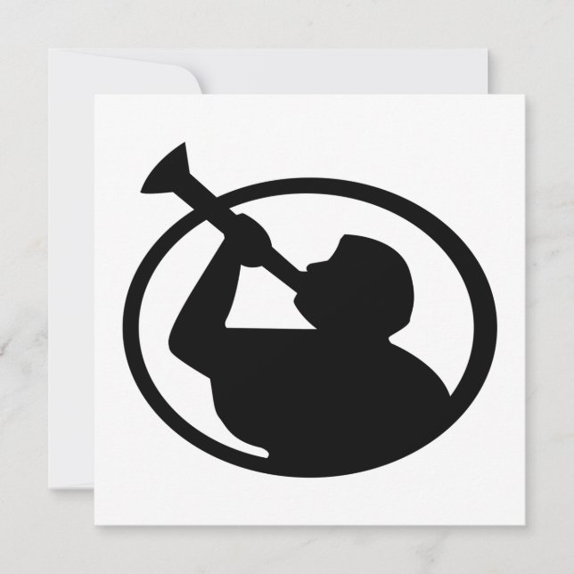 Mormon Angel Mormoni (Symbol des Mormonismus) Karte (Vorderseite)