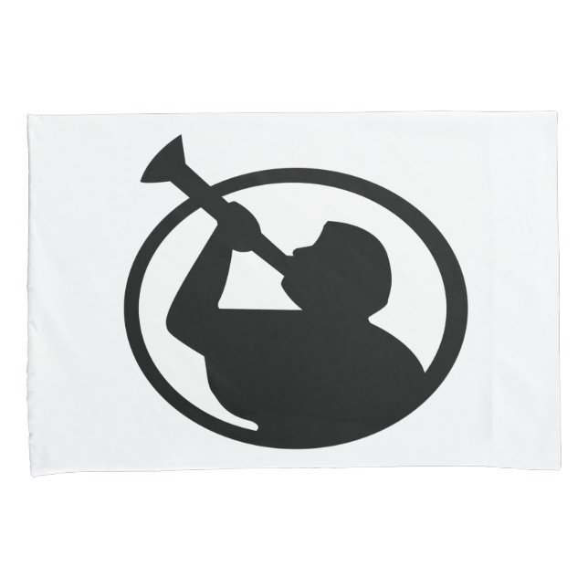Mormon Angel Mormoni (Symbol des Mormonismus) Kissenbezug (Vorderseite-Rechts)