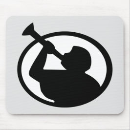 Mormon Angel Mormoni (Symbol des Mormonismus) Mousepad