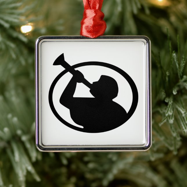 Mormon Angel Mormoni (Symbol des Mormonismus) Ornament Aus Metall (Baum)