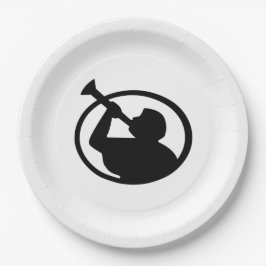 Mormon Angel Mormoni (Symbol des Mormonismus) Pappteller