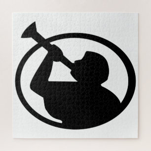 Mormon Angel Mormoni (Symbol des Mormonismus) Puzzle