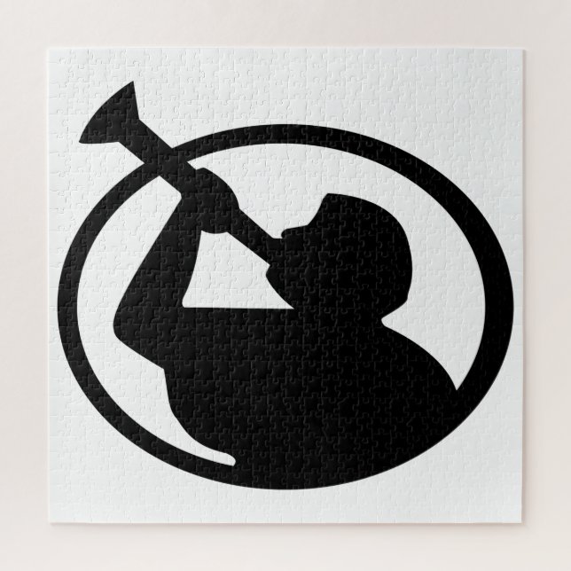Mormon Angel Mormoni (Symbol des Mormonismus) Puzzle (Vertikal)