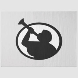 Mormon Angel Mormoni (Symbol des Mormonismus) Seidenpapier