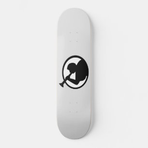Mormon Angel Mormoni (Symbol des Mormonismus) Skateboard
