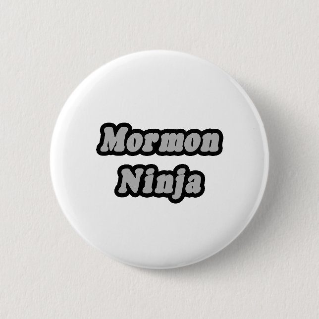 Mormon Ninja Button (Vorderseite)