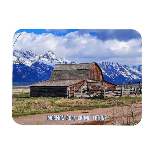 Mormon Row Magnet (Horizontal)