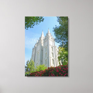 Mormon Temple Leinwanddruck
