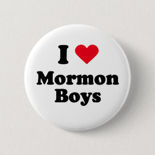 Mormonenjungen der Liebe I Button
