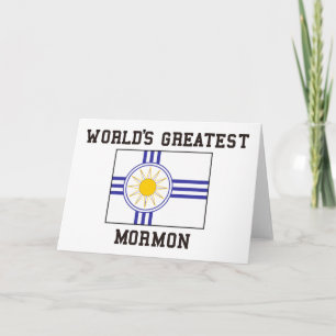 Mormonische Flagge Karte