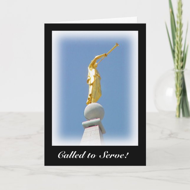 Mormonischer Missionar: Genannt, um Gruß-Karte zu Karte (Vorderseite)