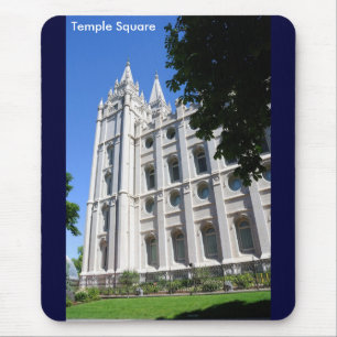 Mormonischer Tempel (LDS) in Salt Lake City, Utah Mousepad