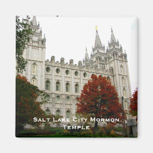 Mormonischer Tempel Salt Lake Citys Magnet