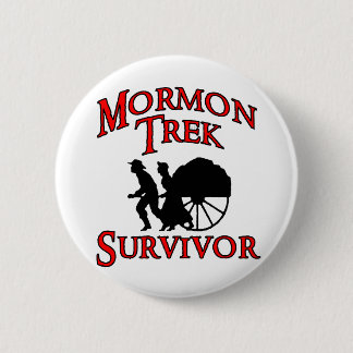 mormonischer Wanderungsüberlebender Button