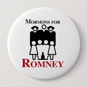 Mormons for Romney.png Button