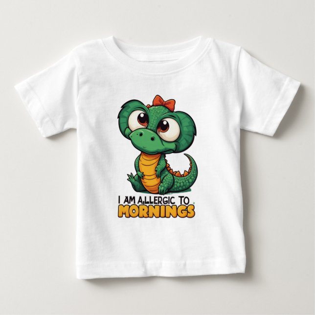 Morning Allergy Baby T-shirt (Vorderseite)