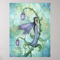 Morning Bell Faiasy Fantasy Poster Print