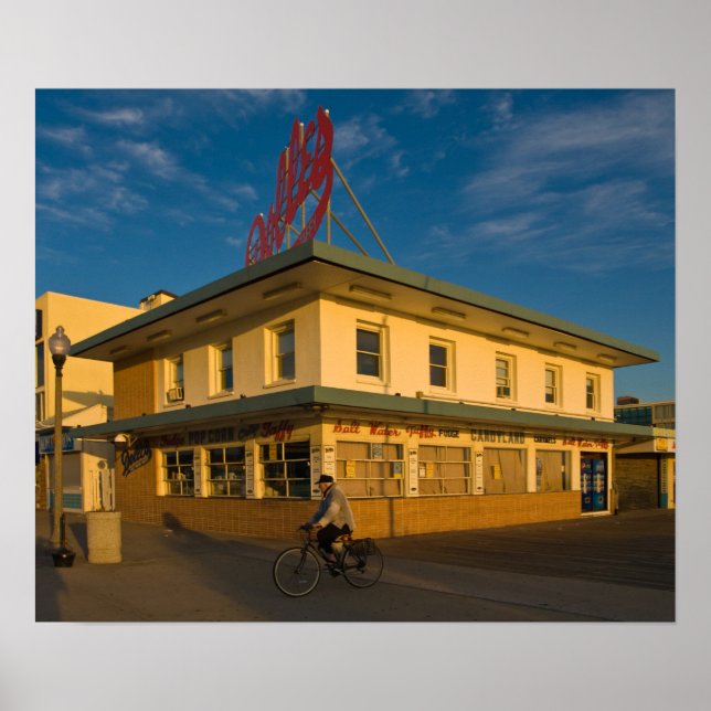 Morning Biker Poster (Vorne)