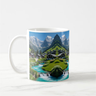 "Morning Bliss - Alpin entfliehen" Kaffeetasse
