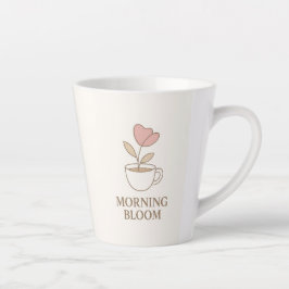 Morning Bloom | Aesthetic Floral Coffee Mug  Milchtasse
