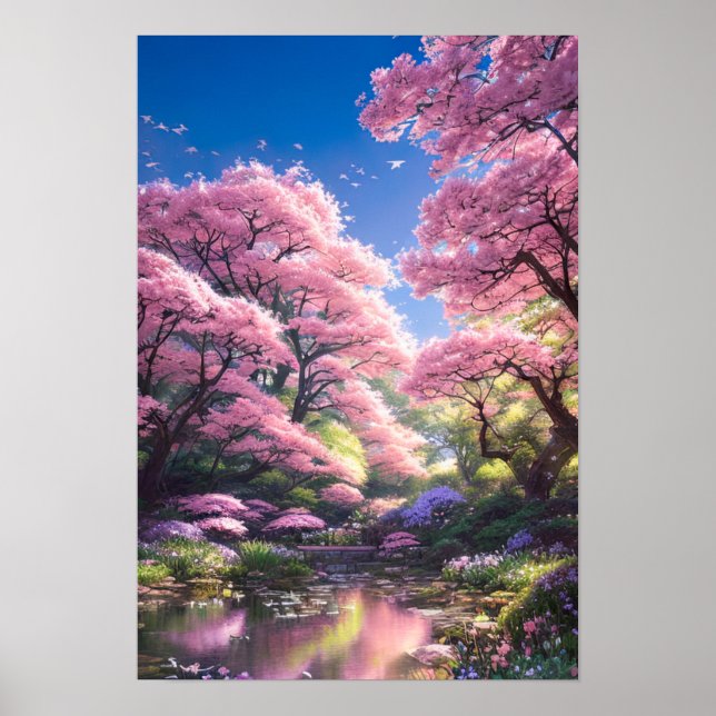 Morning Blossom Poster (Vorne)