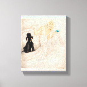 Morning Cup von Louis Icart Leinwanddruck