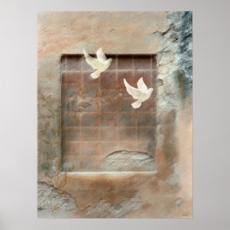 Morning Dove Poster