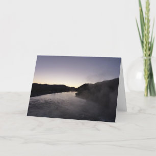 Morning Fog am Jackson River bei Grand Teton Karte