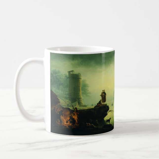 Morning Fog at sea by Joseph Vernet  Kaffeetasse (Links)