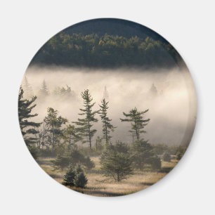 Morning Fog in den Adirondacks Magnet