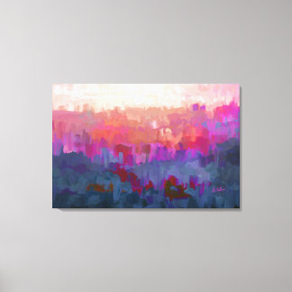 MORNING FOG LEINWANDDRUCK