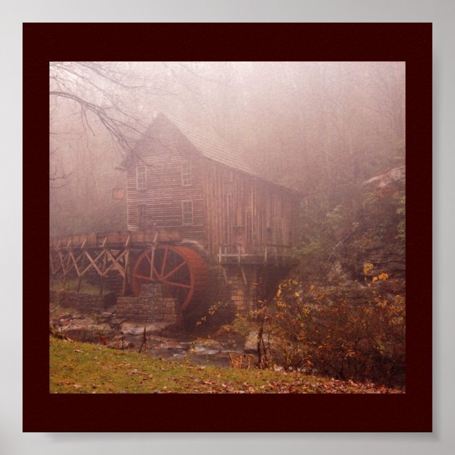 Morning Fog Poster (Vorne)