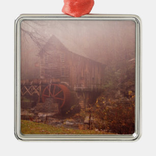 Morning Fog Silbernes Ornament