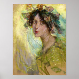 Morning Glories, 1911 von Alice Pike Barney Poster