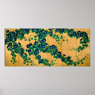 Morning Glories   Anfang des 19. Jahrhunderts Poster
