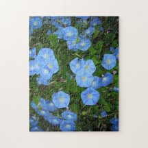 "Morning Glories" Jigsaw Puzzle