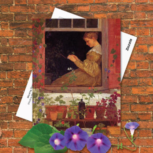 Morning Glories Winslow Homer Postkarte
